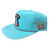 Namaste Brand Enzo Meditation Trucker Hat - Aqua