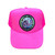Live Laugh Toaster Bath Trucker Hat - Hot Pink Flag