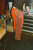 (SALE!!!) Brixton Margo Cropped 5-Pocket Pant - Cowhide/Mars Red Cord