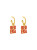 EB and Co. Kansas City Red Era Huggie Hoop Earrings
