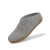 Glerups Slip-On with Leather Sole Slipper- Grey