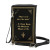Wizard of Oz Book Clutch Bag - Black