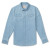 Seager Reagan Pearl Snap - Light Wash Indigo