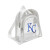 MLB Kansas City Royals Clear Mini Backpack