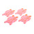 Pink Tiger Coasters (4 Pack)