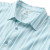 Roark Bless Up SS Button Up Shirt - Stripe Dusty Blue