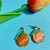 Not Picasso Earrings - Mini Oranges