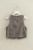 Hyfve Snow Garment Wash Corduroy Vest - Charcoal