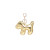Puppy Keychain Bag Charm