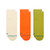 Stance Icon Quarter Socks 3 Pack - Canvas
