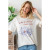 Wine And Cheese Lovers Club Graphic Tee - Ivory