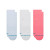 Stance Icon Quarter Socks 3 Pack - Periwinkle Stance Icon Quarter Socks 3 Pack - Periwinkle