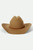 Brixton Laredo Branded Cowboy Hat - Antique Bronze
