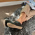 Glerups Slip-On with Leather Sole Slipper - Forest