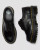 Doc Martens 8053 Leather Platform Casual Shoe - Black Polished Smooth