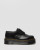 Doc Martens 8053 Leather Platform Casual Shoe - Black Polished Smooth