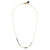 Amano Studios Japanese Seed Bead Necklace - Black & Bone