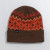 Coal The Winters Nordic Sweater Beanie - Brown / Orange