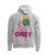 Obey World In Flames Hoodie - Moonstruck Obey World In Flames Hoodie - Moonstruck
