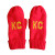 Carly Rae Design Studio KC Mittens - Red