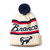 American Needle Ford Bronco Pillow Line Pom Pom Beanie - Ivory
