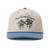 Seager Los Rios Corduroy Snapback Hat - Cream/Blue