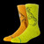 Stance The Grinch X Stance Fuzzy Crew Socks - The Grinch and Max / Green