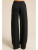 Mimosa Wide Leg Cotton Jogger Sweatpants - Black