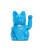 Diminuto Cielo Japanese Lucky Cat - Blue Smurf
