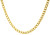 Blackjack Men's Jewelry Men's 5mm Gold Stainless Steel Rope Chain Necklace