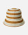 Kangol Resort Stripe Lahinch Bucket Hat - Rustic Caramel Multi