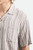 Brixton Bunker Twisted Stripe Short Sleeve Woven - Robust Red
