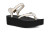 Teva Women's Flatform Sandal Slim - Coconut Milk/Black