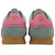 Gola Classics Women's Tornado Shoes - Green Mist / Fluro Pink