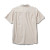 Roark Made To Fade Short Sleeve Button Up Shirt - Washed Bone