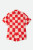 Brixton The Getaway Romper - Silver Pink / Adrenaline Rush Checkerboard