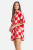 Brixton The Getaway Romper - Silver Pink / Adrenaline Rush Checkerboard