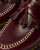 Dr Marten's Adrian Orleans Leather Tassel Loafers - Cherry Red