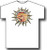 Officially Licensed Alice In Chains Sun Tee - White