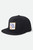 Brixton x Colt 45 MP Snapback Hat - Black