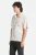 Brixton Bunker Slub Men's Woven Shirt - Off White/Blue Tile