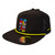 FIFA World Cup 26 F1 Flatbill Water Resistant Tournament 26 Logo Hat - Black/Multi