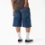 Dickies Worn In Relaxed Carpenter Denim Shorts 13 Inch - Vintage Wash