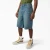 Dickies 958 Loose Jean Shorts 13 Inch - Khaki Tinted Blue