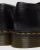 Dr Marten's Adrian Yellow Stitch Leather Tassel Loafers - Black/Smooth Leather