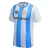 Officially Licensed Argentina Lionel Messi Game Day Tee - Light Blue