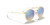 Ray-Ban Round Double Bridge  Sunglasses RB3647N - Arista / Brown Gradient Mirror Blue
