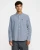 RVCA That'll Do Stretch Long Sleeve Woven Shirt -Oxford Blue