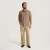 Roark Bless Up Breathable Stretch Shirt - Mushroom