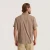 Roark Bless Up Breathable Stretch Shirt - Mushroom